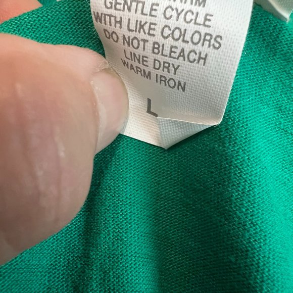 Carnival Cruise Tank Top Menes Size L Green Inspiration Fun Ship Graphic Tee - Picture 6 of 8